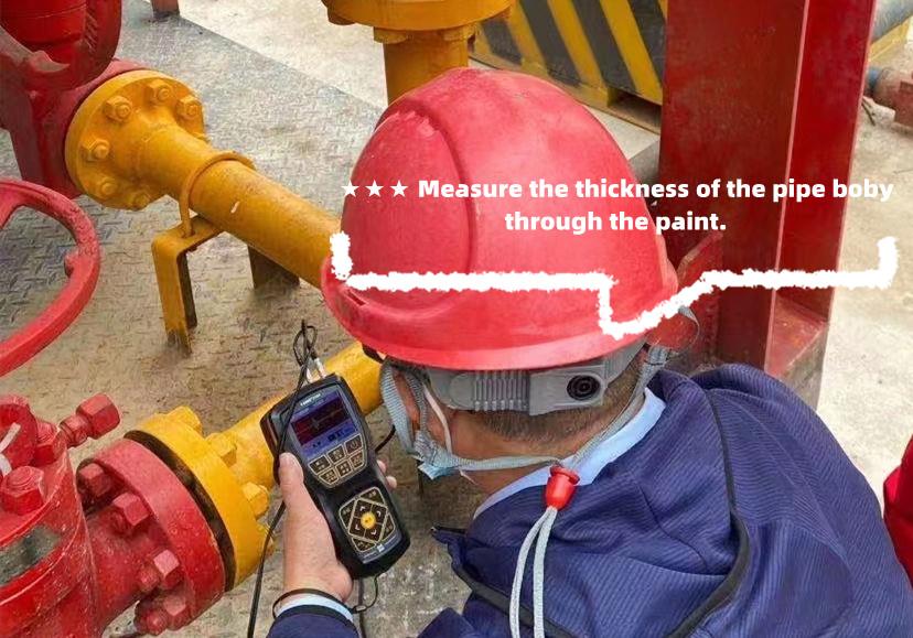 Ultrasonic Thickness Gauge TIME®2190 with A/B scan