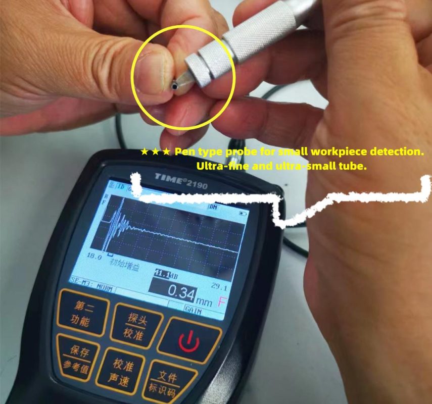 Ultrasonic Thickness Gauge TIME®2190 with A/B scan